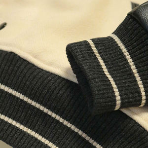 Offre Spéciale personnalisé brodé chenille patchs laine PU cuir manches Letterman Baseball College Varsity veste - Product Image 6