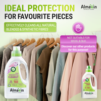 Détergent à lessive liquide bio AlmaWin RTS 1 Cleanut 750ml - 25 lavages avec parfum de verveine