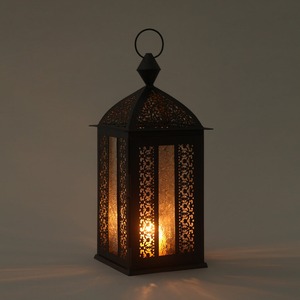 High Quality Round Available Candle Jar for Home & Hotel Decoration New Design Best Price Metal Candle <b>Lantern</b> - Product Image 2