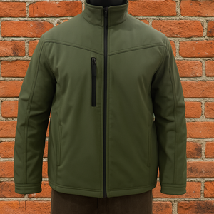 Veste Softshell Slim Unisexe de Haute Qualité pour Sports Formels, Service OEM, Personnalisée, Respirante, Imperméable, Coupe-Vent - Product Image 4