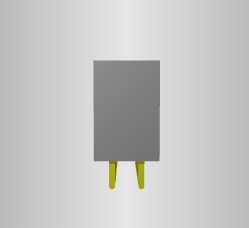 Connecteur de montage en surface verticale SMS‑110‑01‑S‑D, pas de 1,27 mm, 20 positions, connecteur carte-carte pour circuit imprimé - Product Image 2