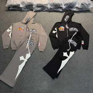 LEMBRO INDUSTRY LI-SU-4304 Chándal de Forro Polar con Capucha para Hombre, Transpirable, Bordado, Diseño Sólido, Estilo Urbano, OEM - Product Image 1