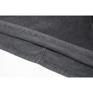 210 GSM 100% coton T-Shirt coupe ample avec logo imprimé inspiré du hip-hop T-shirts en tissu tricoté à séchage rapide - Product Image 5