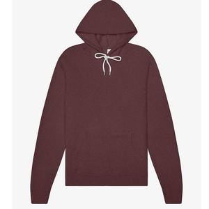 BELLA+CANVAS Sweat à capuche unisexe en molleton bouclé avec fermeture éclair intégrale et broderie, motif Heather - Product Image 6