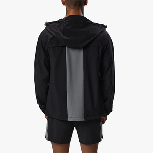 Chándal Cortavientos Impermeable Personalizado para Exteriores, Talla Grande, Transpirable, para Entrenamiento de Invierno, Patrón Sólido - Product Image 3