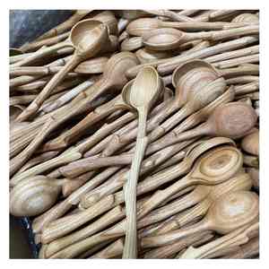 Juego de cucharas de madera Premium de Vietnam Material natural Utensilios de cocina ecológicos para cocinar y servir alimentos de forma segura - Product Image 1