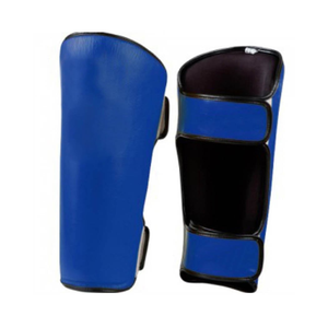 MMA Pierna Protectores de pies Espinilleras Cuero Kickboxing Espinilleras para Muay Thai Equipo de protección - Product Image 2