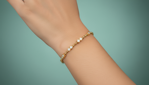 Brazalete de Oro de 14K con Diamantes Naturales en Engaste Pansak para Mujer - Product Image 6