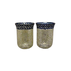 Candelabro de mosaico de Hurricane para el hogar, diseño decorativo, farol de cristal para Hotel y restaurante, último diseño - Product Image 5