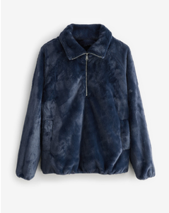 Usine en gros 300gsm polaire tissu sweats à capuche vêtements d'hiver pour femmes pull sweats à capuche décontracté polaire sweat - Product Image 6