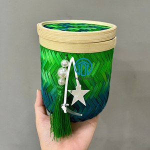 Elegant <b>Gift</b> <b>Box</b> Luxury Bamboo <b>Gift</b> <b>Box</b> For Ramadan Eid Handmade Eco Friendly Packaging Container For Islamic Festival <b>Gifts</b> - Product Image 3