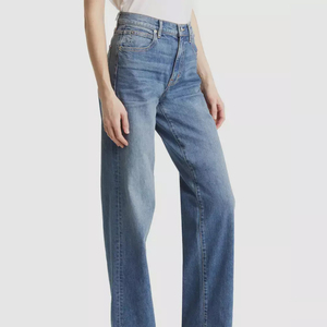 High Street Styles Femmes Vintage Baggy Jeans Custom Made Ladies Baggy Lâche Lavé Jeans Pantalon - Product Image 5