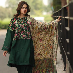 Vestido de Verano para Mujer, Jacquard, Encaje, Lentejuelas, Bordado, Ecológico, Silueta en A, Hasta la Rodilla, Color Personalizado, Alta Calidad, Hecho a Medida - Product Image 1