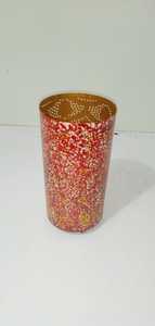 Bougie votive en métal minimaliste chic pour décor de Noël dans des styles modernes ou éclectiques - Product Image 6