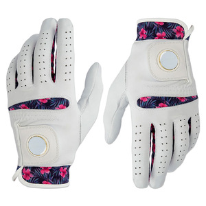 Gants de golf respirants en gros tissu en cuir PU anti-dérapant paume formation professionnelle utilisation Logo personnalisé OEM approvisionnement d'usine - Product Image 1