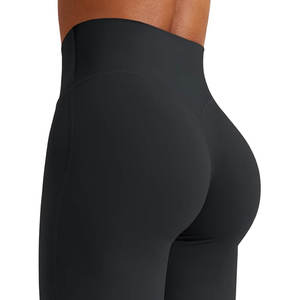 Mallas de gimnasio de talla grande de cintura alta, sólidas, ecológicas, de secado rápido, deportivas, ajustadas, sin costuras, cómodas, recién llegadas, pantalones para mujer - Product Image 6