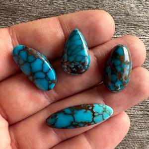 Pierres en vrac Turquoise égyptienne Prince Mine réglage personnalisé disponible prêt à expédier belle couleur et Texture Wow nouvelle pierre précieuse - Product Image 4