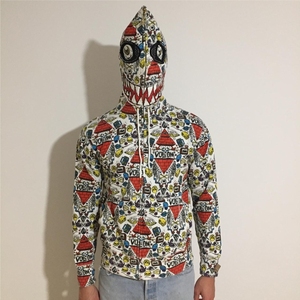 Personalizado 450 Gsm de peso pesado Full Zip up Hoodies Fabricante de gran tamaño grueso sudaderas con cremallera Zip up Hoodies para Unisex - Product Image 4