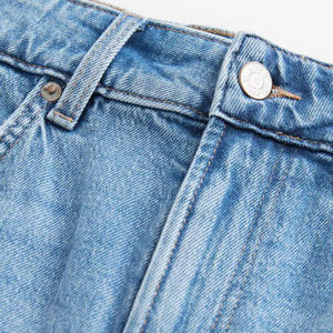 Femmes rétro taille haute décontracté Shorts nouvelle mode été Design fermeture élastique blanc respirant tissé bouton chaud motif ensembles - Product Image 2