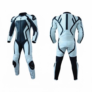 One Piece Motorcycle Leather Racing <b>Suit</b> Track Approved Riding Gear Mens One Piece Leather Motorcycle Racing <b>Suit</b> - Product Image 2