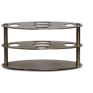 Ensemble d'accessoires de salle de bain en acier inoxydable de forme ronde, porte-brosse à dents en métal de qualité Durable, dernière vente directe d'usine - Product Image 1