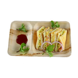 Platos ecológicos en porciones de hoja de palma para bodas, fiestas y catering, compostables biodegradables a un precio asequible - Product Image 4