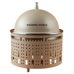 Calentador de alimentos cuadrado de Metal, diseño creativo, cazuela hecha a mano, diseñador clásico y elegante, calentador de alimentos al por mayor - Product Image 5