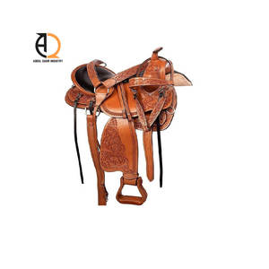 Silla de Montar Ecuestre de Asiento Completo con Tallado Completo, Duradera, Estilo Occidental, OEM/ODM, 2026 - Product Image 1