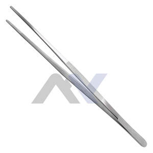 Pince à épiler multifonctionnelle en acier inoxydable de 18 pouces avec pointe dentelée, outil de pansement professionnel pour le pouce, instrument médical - Product Image 5