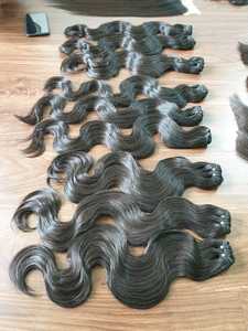 Paquete de ondas corporales sin procesar sin químicos Raw Real Vietnam Remy extensión cutícula alineada diferentes colores procesado al vapor - Product Image 6