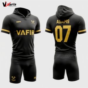 Uniforme de Fútbol 7v7 Personalizado, Transpirable, Antibacteriano, Anti-UV, de Secado Rápido, 100% Poliéster, Sublimado, Sin Mangas, 220g, Paquete en Blanco - Product Image 5