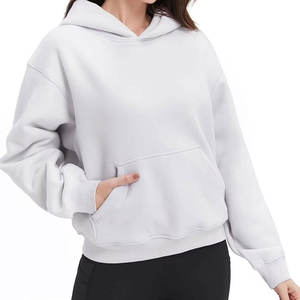 Sudaderas con capucha para mujer con su logotipo, sudadera extragrande con bordado personalizado para minoristas - Product Image 6
