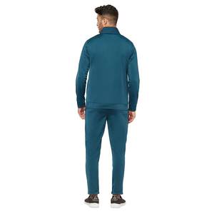 Ensemble de survêtement en nylon pour homme OEM, coupe ample, col montant, fermeture éclair, veste et pantalon de jogging, 2 pièces, patchwork de couleurs - Product Image 4