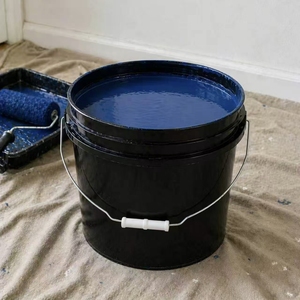 Fabriqué en Chine, seau en plastique blanc et noir <span class=keywords><strong>SDPAC</strong></span> avec couvercle et poignée pour le rangement, conteneur pour la maison et le ménage - Product Image 5