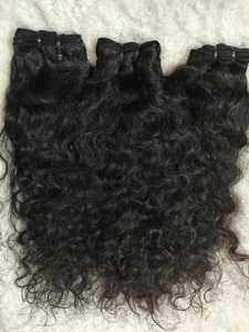 Paquets de trame de Machine de cheveux humains indiens vierges bruts 100% cheveux de source de temple exportateur de matériel super mince dans le monde entier - Product Image 4