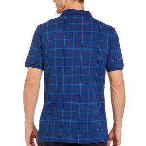 Camisas Polo de Golf de Algodón para Hombre al por Mayor OEM, Camisas Polo de Golf de Color Sólido con Bordado Personalizado y Mangas Cortas para Hombre - Product Image 2