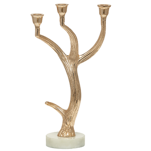 Chandelier moderne de concepteur attrayant fait à la main bougeoir créatif arrondi bougeoir en métal - Product Image 1