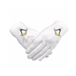 Guantes Transpirables de Algodón/Spandex Blancos Reutilizables con Diseño Personalizado, Aptos para Pantallas Táctiles y Detección con Agujas, para Uso en las Cuatro Estaciones - Product Image 2