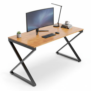 XConcept HBXC026 Minimalist Rubberwood Manager <b>Desk</b> 140x70cm <b>Foldable</b> and Durable for Office or Hospital Use - Product Image 1