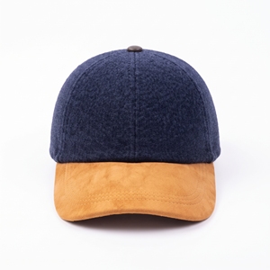 Gorra de Béisbol Deportiva Unisex de Algodón con Visera de Gamuza en Contraste, Gorra Casual, Venta al Por Mayor, Logotipo Personalizado, Alta Calidad, OEM, ODM, MOQ Bajo, 6 Paneles - Product Image 1