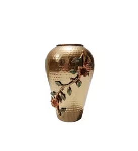 Contemporary Elegant Design Handmade Metal Flower <b>Vases</b> Home Restaurants Hotel Living Space Decor <b>Vase</b> Modern Elegance and Style - Product Image 3