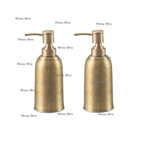 Distributeur de savon liquide en laiton massif, qualité de luxe, taille personnalisée, nouveau design rond pour salle de bain, hôtel, cuisine - Product Image 1