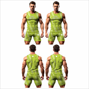 ชุดรัชการ์ดผู้ชายสำหรับใช้งานกลางแจ้ง ดีไซน์ใหม่ ชุดออกกำลังกาย ชุดรัชการ์ดผู้ชายขายดี - Product Image 6