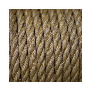 Corde en sisal torsadée de bonne qualité, 3 brins, 100% fibre naturelle, pour l'emballage - Product Image 4