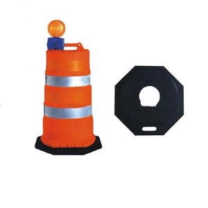 Seguridad Carretera Naranja Construcción de carreteras Control de tráfico Seguridad vial Tambores de tráfico - Product Image 4