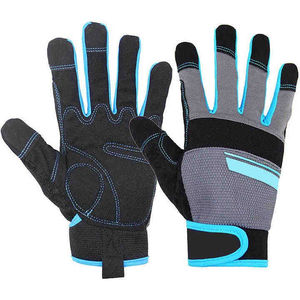 Mechanic Gloves for Hand Protection During Heavy Work Mechanic Gloves with Breathable Back and Soft <b>Padding</b> Mechanic Gloves - Product Image 1