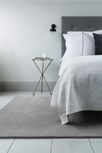 ชุดพรมปอกระเจาทำมือทรงเรขาคณิตแบบนุ่มกันลื่นกันน้ำกันแบคทีเรียสีจางสำหรับห้องนั่งเล่นห้องนอน - Product Image 2