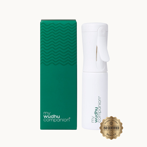 Bouteille de haute qualité de 100ml pour 5 Fardh Wudhus pour musulmans TAKVA My Wudhu Companion Islamic Drip-Free Portable Wudhu Sprayer Islam - Product Image 1