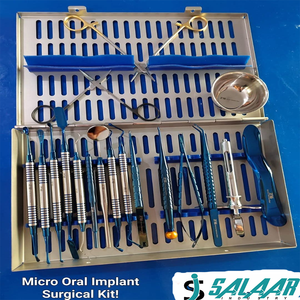 Kit Básico Profesional de implantes dentales, instrumentos autoclavables para cirugía de colocación de implantes, Kit de Cirugía Bucal Dental - Product Image 2