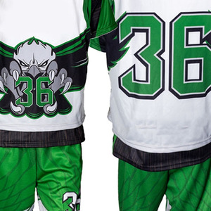 Vêtements de football professionnels légers en polyester 100 % à séchage rapide, vêtements de lacrosse, best-seller, imprimés pour équipe, respirants - Product Image 4